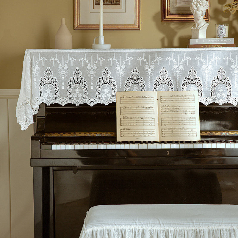 4design classical lace piano cover