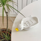 swan soap dish