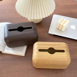 2color wood tissue case