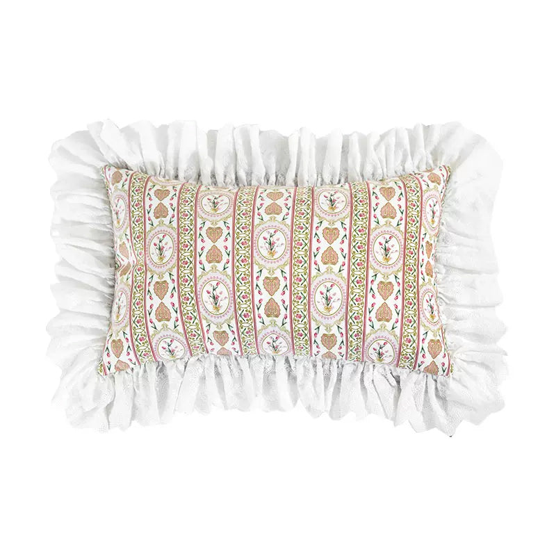 8design pink lovely tulip cushion