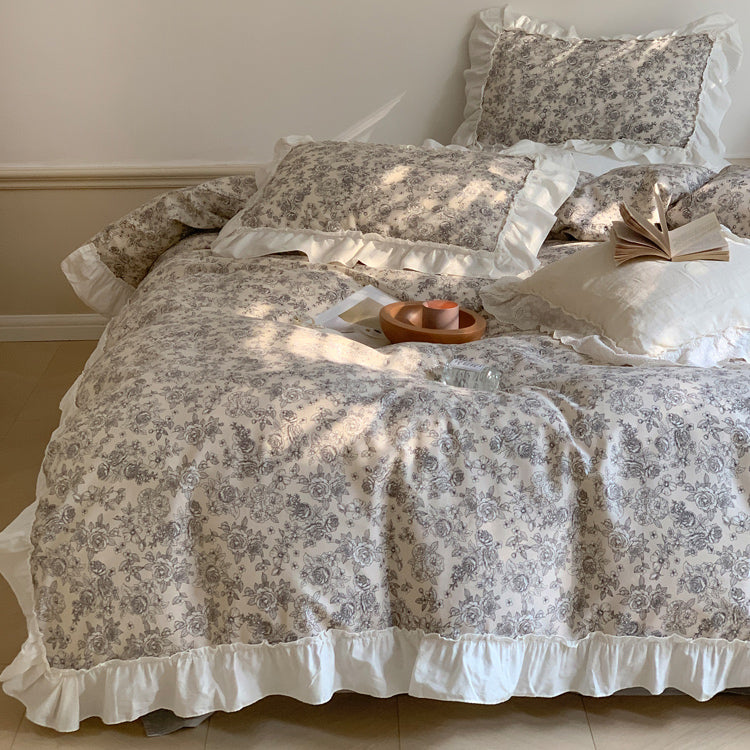 6design vintage flower bedlinen set