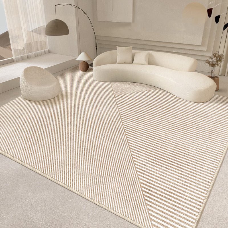 6design circle velvet square carpet