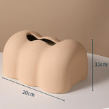 4color cream cloud tissue case