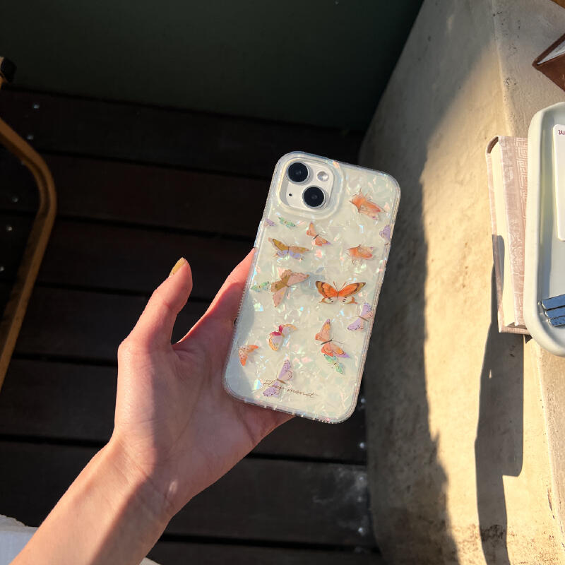 butterfly garden iPhone case