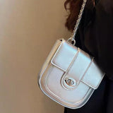 square chain shoulder bag