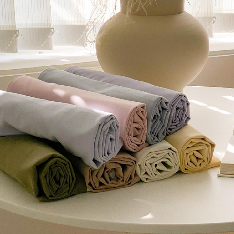8color pastel bicolor pillow sheets