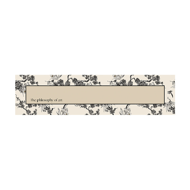 art philosopher logo shelf mat