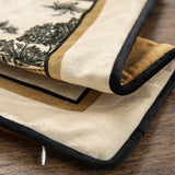 country road logo square cushion