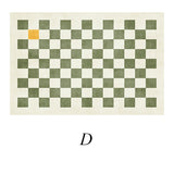 5design block pattern carpet