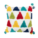 6design colorful rainbow cushion