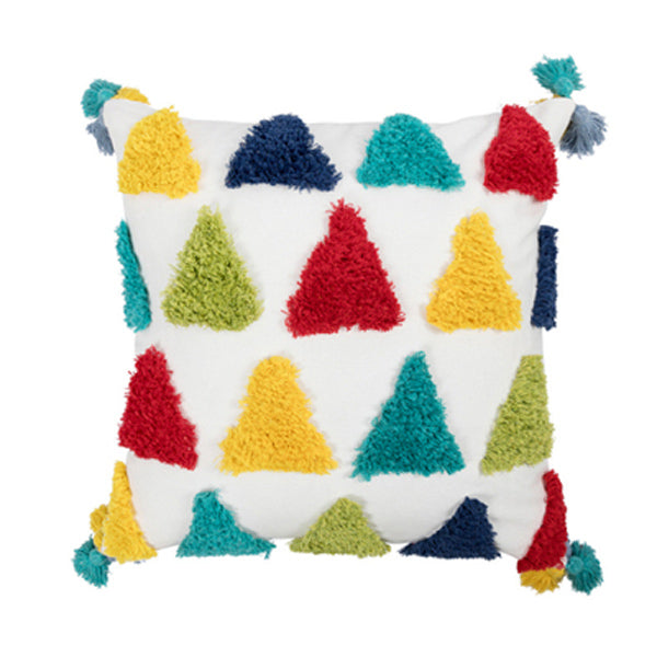 6design colorful rainbow cushion
