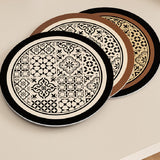 retro classical circle coaster