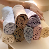 8color pastel bicolor pillow sheets
