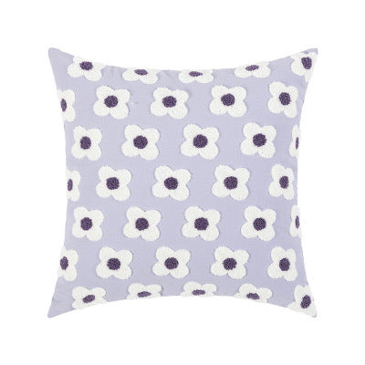 6color boa flower cushion