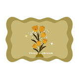 8design dream flower bath mat