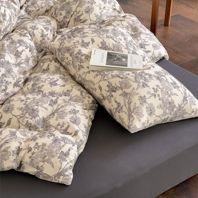 9design pale flower bedlinen set