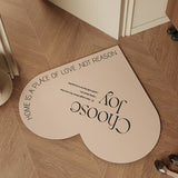 8design heart door mat