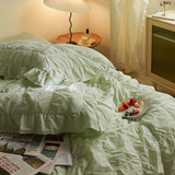 5color frill gather bedlinen set
