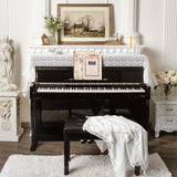 4design lace frill piano cover