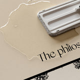 art philosopher logo door mat