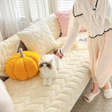 4color cable pattern sofa cover