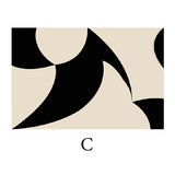 4design monotone wave square carpet