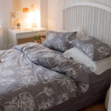 2color simple flower bedlinen set