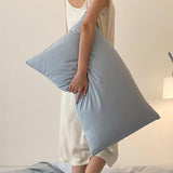 8color pastel bicolor pillow sheets