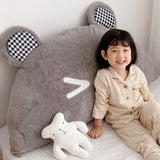 6color semicircle bear cushion