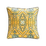 6design european rose art square cushion