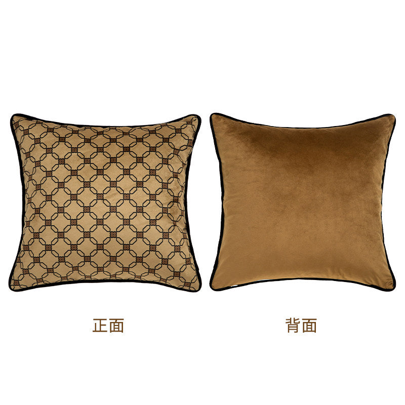 country road logo square cushion