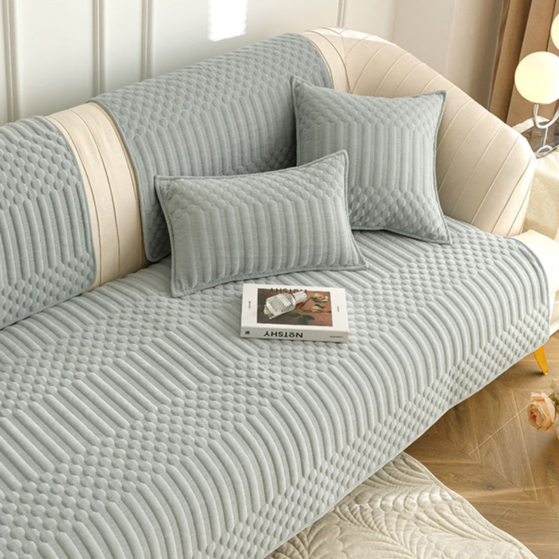 7color embossed pattern sofa cover