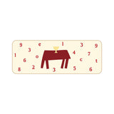 3design warm color art illustration floor mat