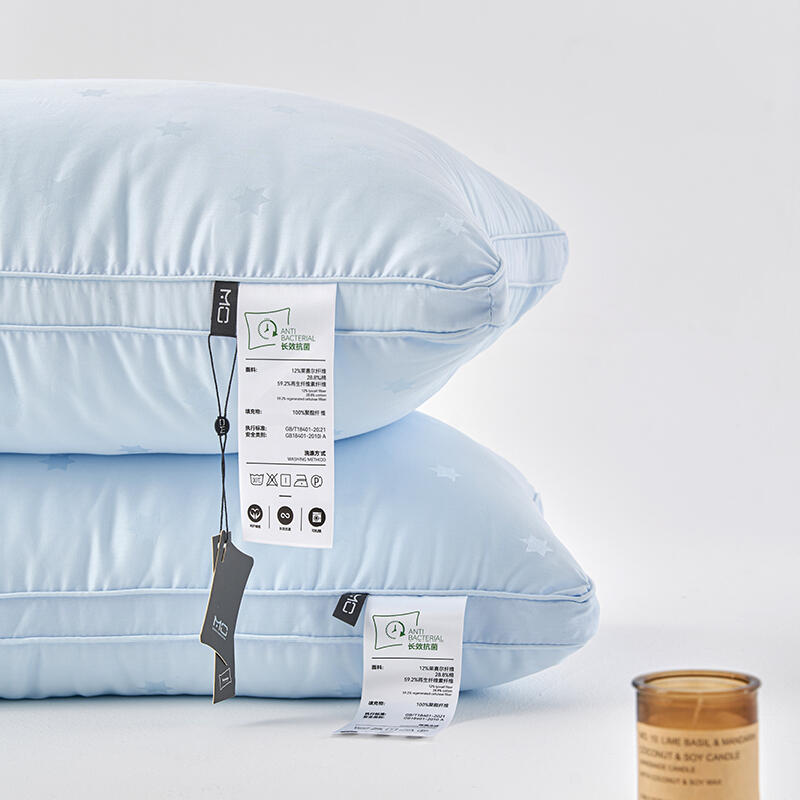 3color simple square pillow