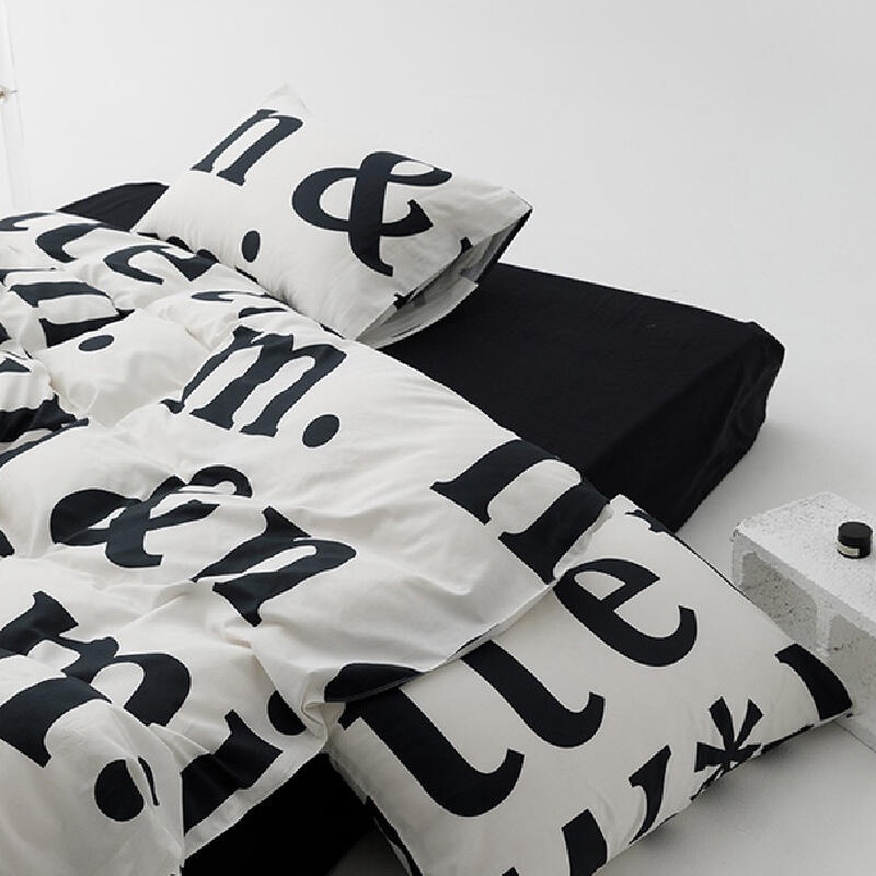 7design monotone logo modern bedlinen set