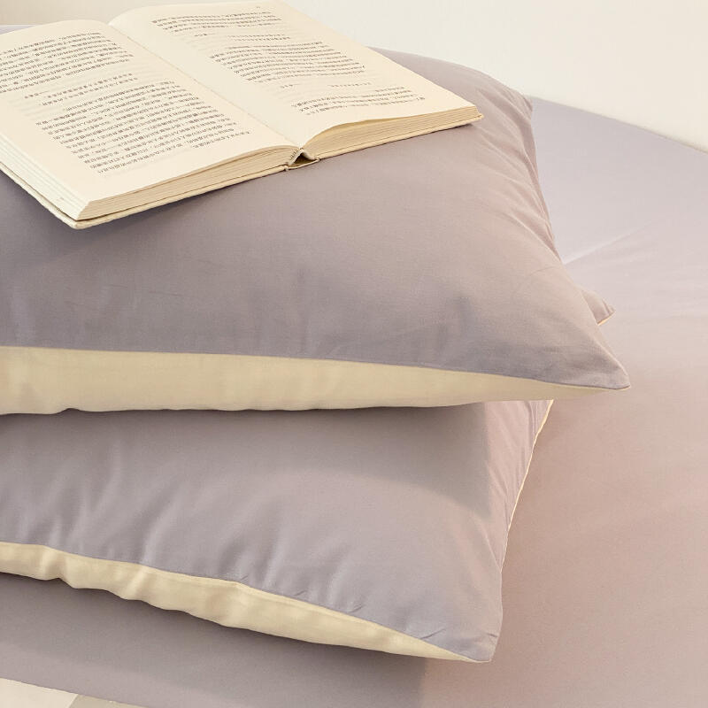 8color pastel bicolor pillow sheets