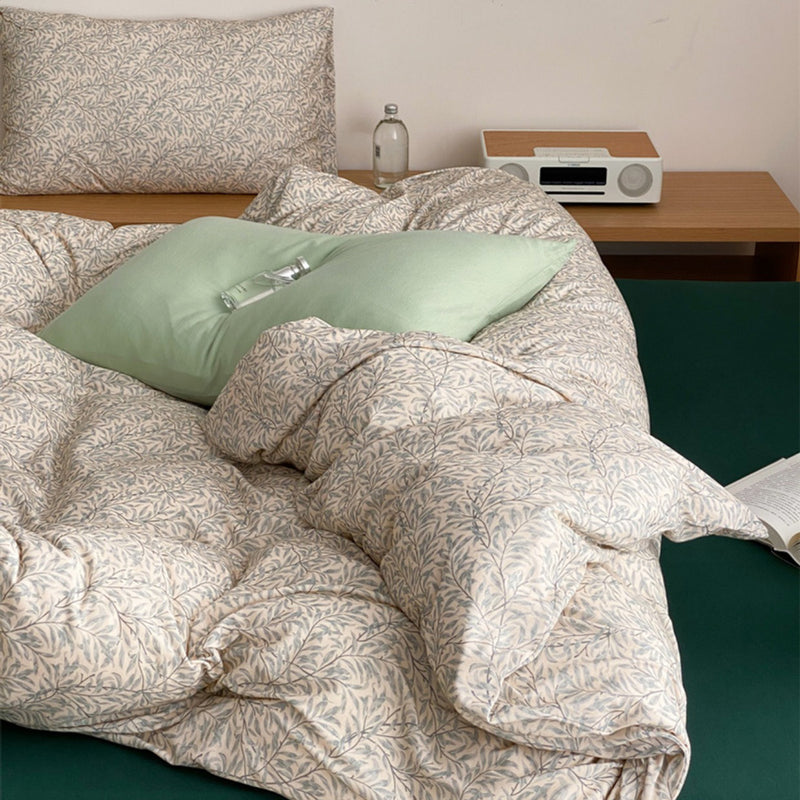 9design pale flower bedlinen set