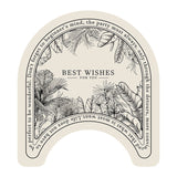lucky logo luxury toilet mat