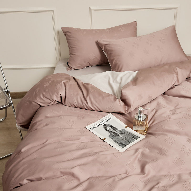 8color glossy velor bedlinen set