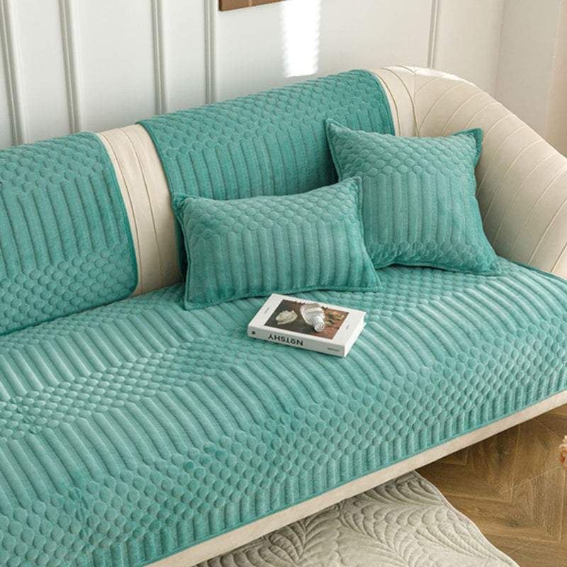 7color embossed pattern sofa cover