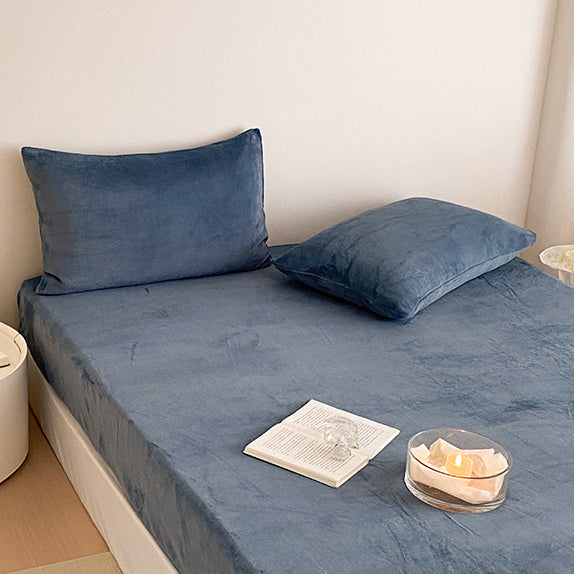12color milk velvet pillow sheets