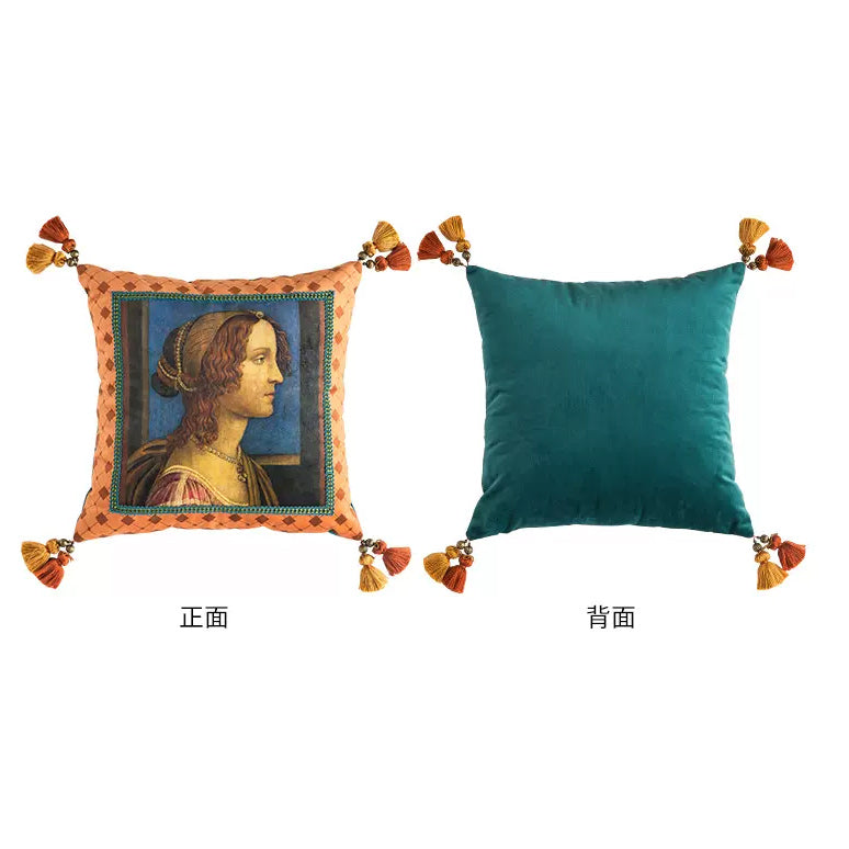 5design european rose art cushion