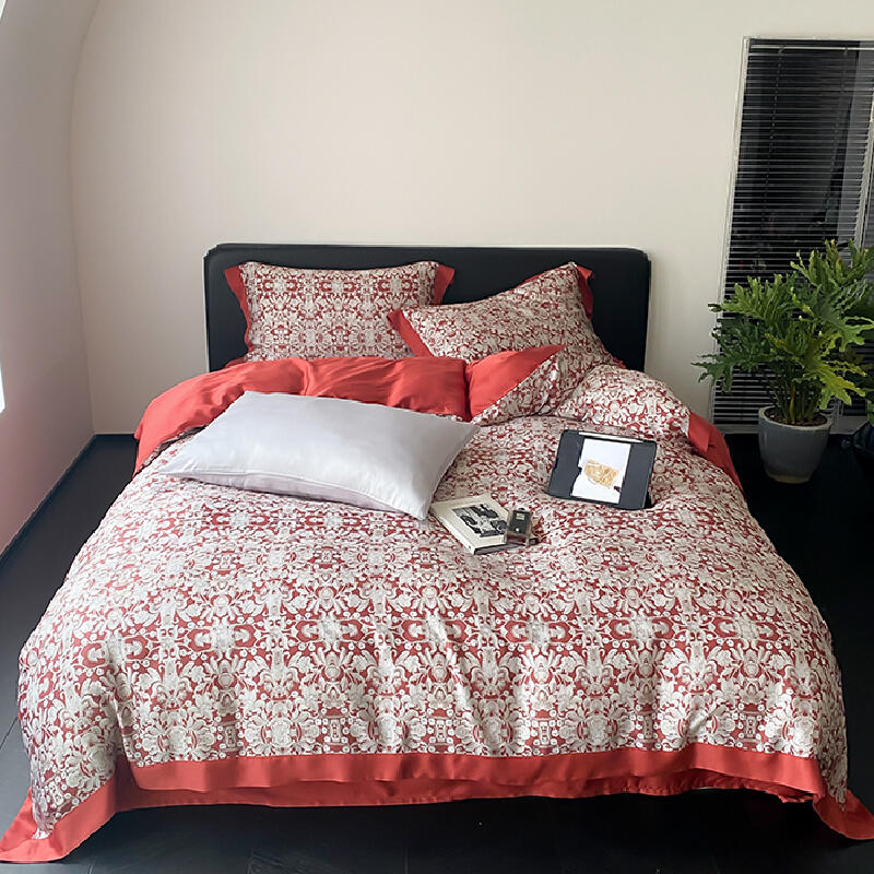 8design monotone modern flower bedlinen set