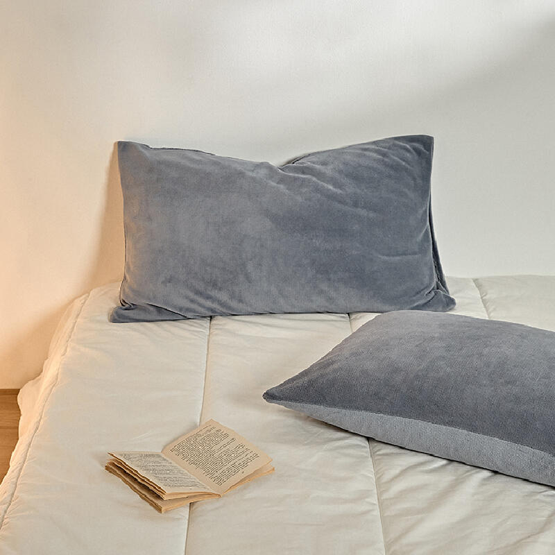 8color milk velvet simple pillow sheets