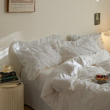 5color frill gather bedlinen set
