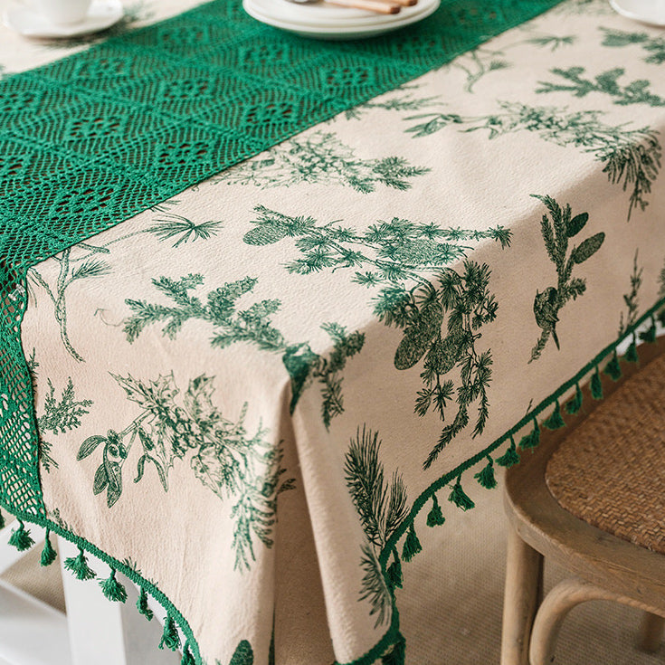4design country flower table cloth