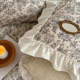 6design vintage flower bedlinen set