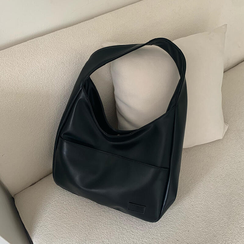 leather square tote bag