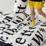 7design monotone logo modern bedlinen set