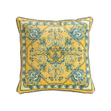 6design european rose art square cushion